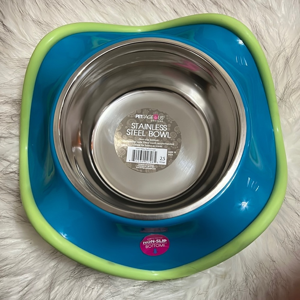 Petrageous Stainless Steel Bowl!!!😍😍